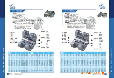 【博格曼系列 BXT弹簧机械 厂家直销 品质保证】价格,厂家,图片,机械密封,丹东波纹管密封-